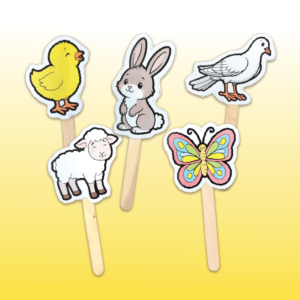 Popsicle Stick Characters