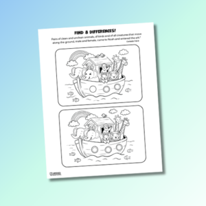 noah - spot the difference