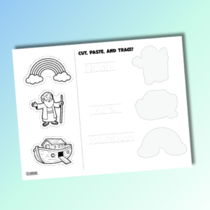 noah - cute paste and trace